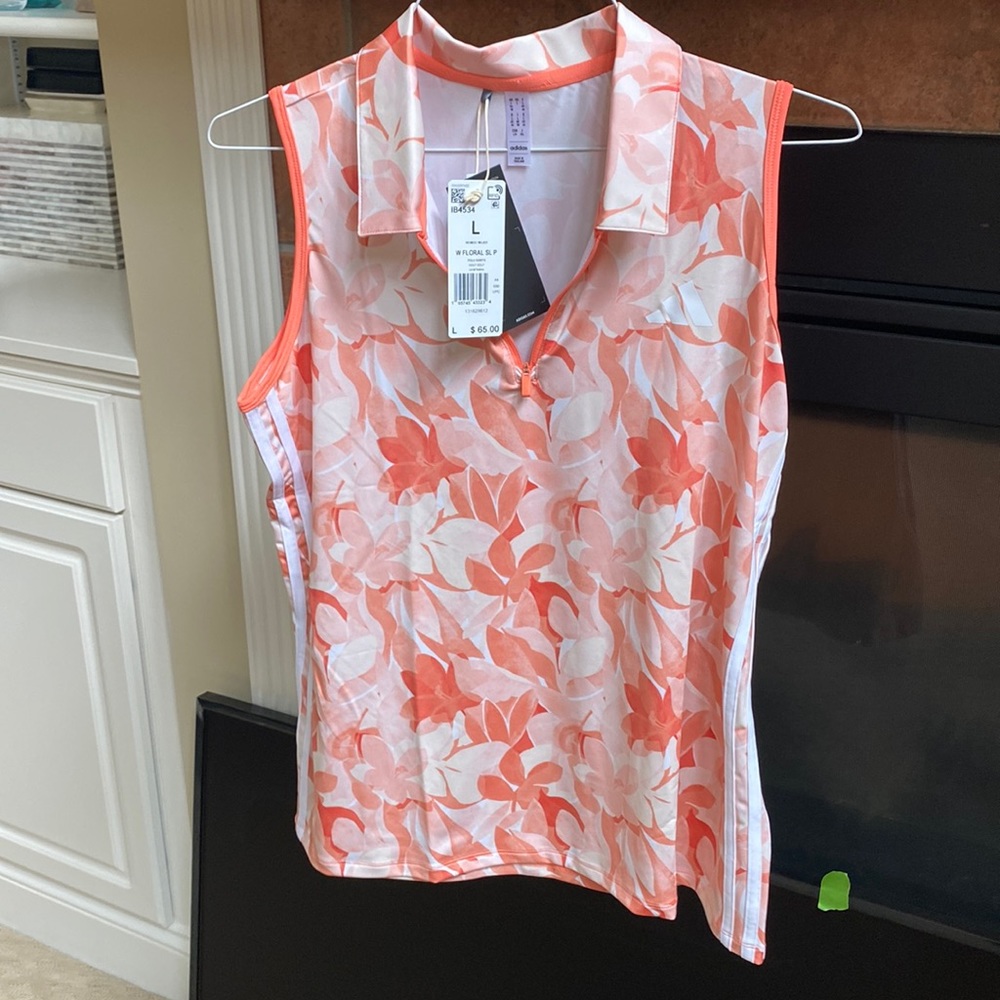 Adidas ladies golf top